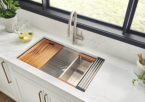 ۱۰ نکته مهم برای چیدمان اصولی آشپزخانه و انتخاب بهترین سینک ظرفشویی