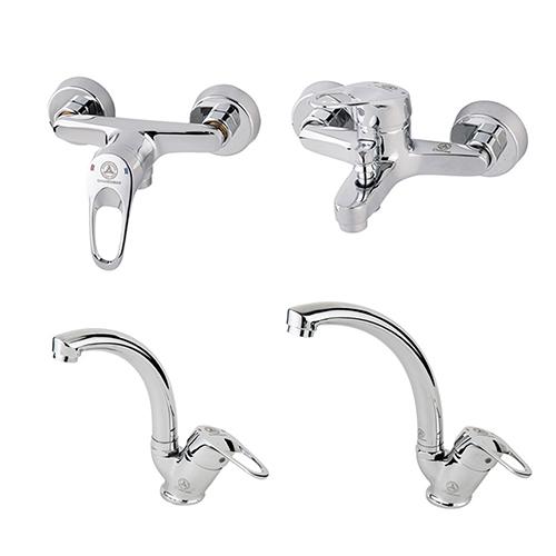 ست شیرآلات قهرمان مدل تندیس