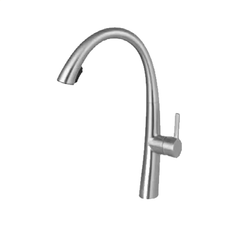 شیر ظرفشویی شاوری کرومات مدل 114 کروم مات