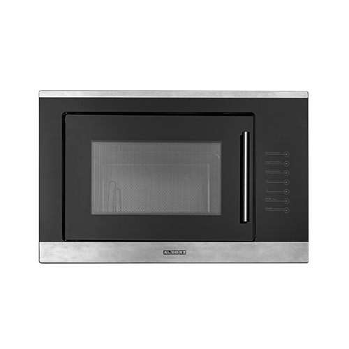 مایکروویو توکار سولاردوم استیل البرز مدل MS252